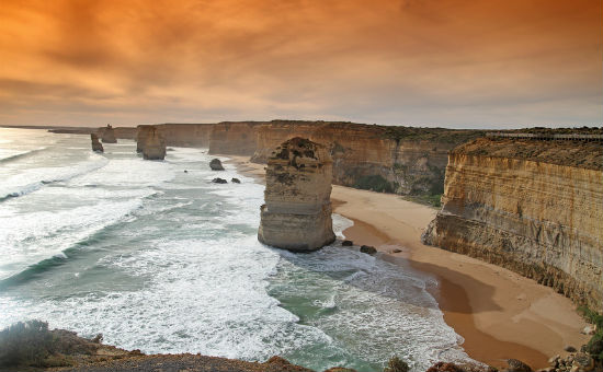 The Twelve Apostles are a key attraction of the Great Ocean Road.