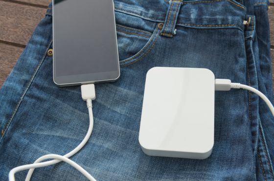 Power bank for charging mobile devices.