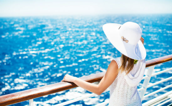 We all want to be this peaceful-looking when we're at sea.